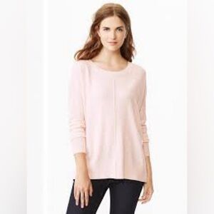 Gap drop shoulder pink sweater